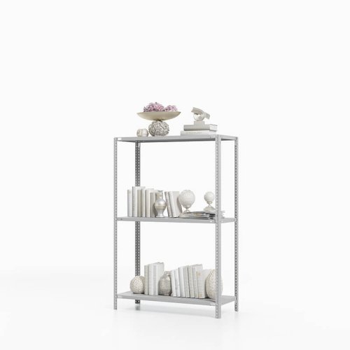 Стеллаж металлический для дома ТС Лайт, 1000x1000x400 мм. Полки: 3 шт. металл (ТС 10100430)