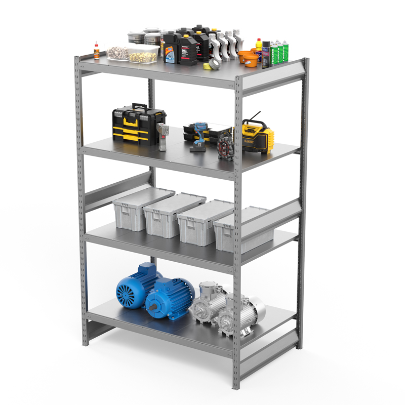 Стеллаж грузовой СГ Ультра (2500х1500х600 мм) 4 яруса, цинк