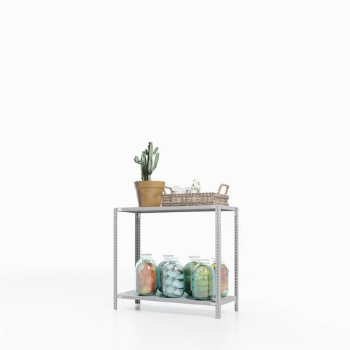 Стеллаж металлический для балкона ТС Лайт, 500х700х300 мм. Полки: 2 шт. металл (ТС 05070320)