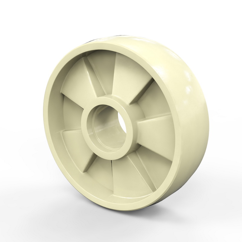 Колесо 160х50 нейлон с подшипниками