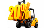 Поднимайте больше. Платите меньше! 10%, 15% и даже 20% на технику Smartlift!