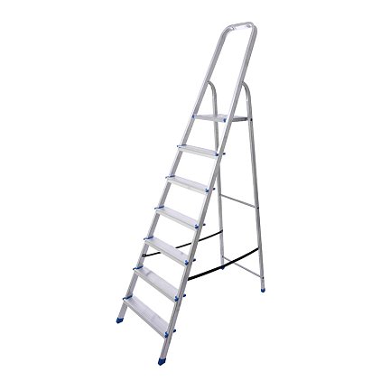Стремянка алюминиевая AS07 (7 ступеней)