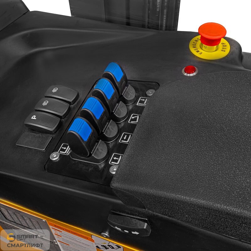Узкопроходный ричтрак OPD15L (1500 кг; 5,5 м; 48В / 450Ач) СМАРТЛИФТ (SMARTLIFT) – изображение №3